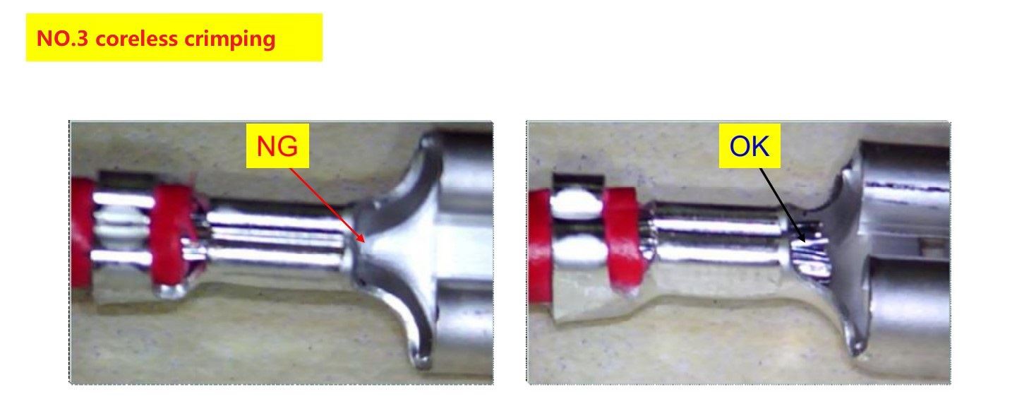 coreless crimping