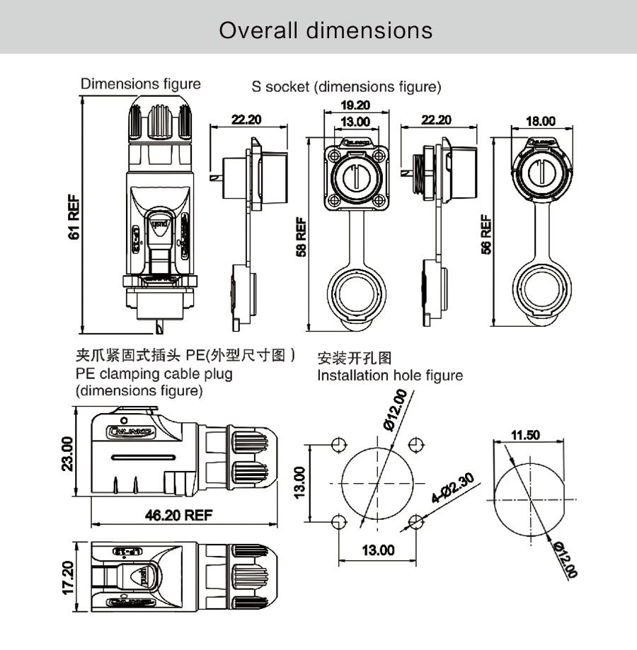 6 pin connector wiring diagram