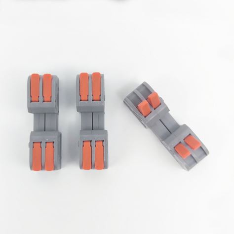 Zasuňte-konektor 2 až 2 elektrických vodičů