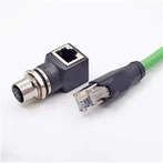 Konektor adaptéru Rj45 na m12