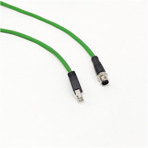 M12 D-Kód pro ethernetový kabel RJ45