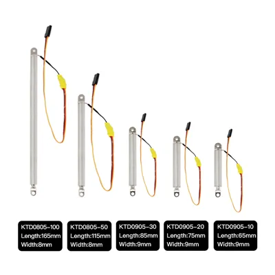 Mini lineární pohon elektrické tlačné tyče pro modely pro kutily