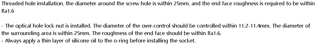 Description of Underwater Connectors Description of Underwater Connectors